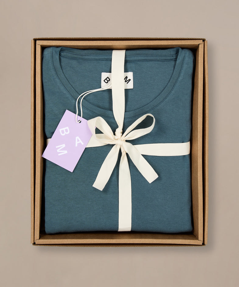 Luxe Pyjama Set Agate Blue