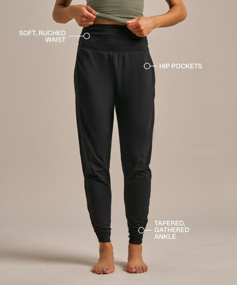 Bam1135 Grace Pant Black Bam Clothing