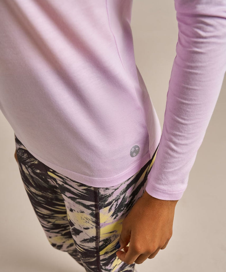 Bam1252 Origin Layering Top Lavender Blush Bam Clothing 6