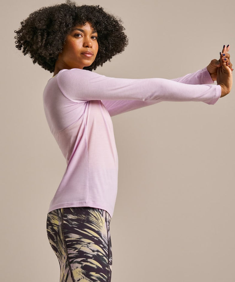 Bam1252 Origin Layering Top Lavender Blush Bam Clothing 8