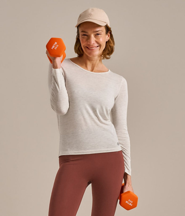 Bam1252 Origin Layering Top Oatmeal Bam Clothing 2