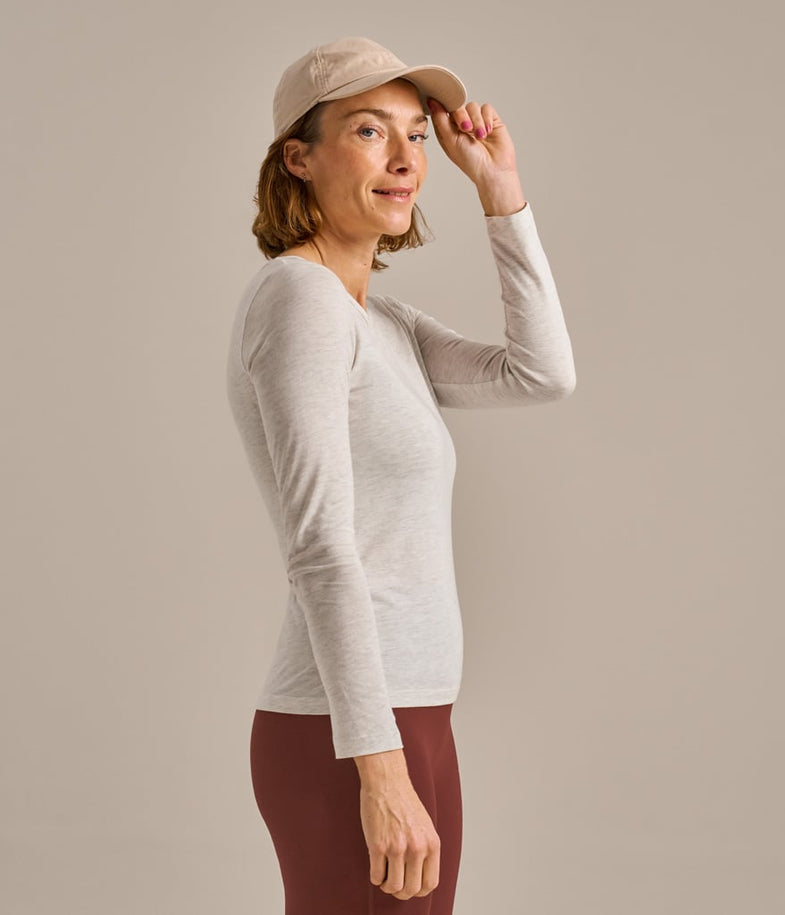 Bam1252 Origin Layering Top Oatmeal Bam Clothing 3
