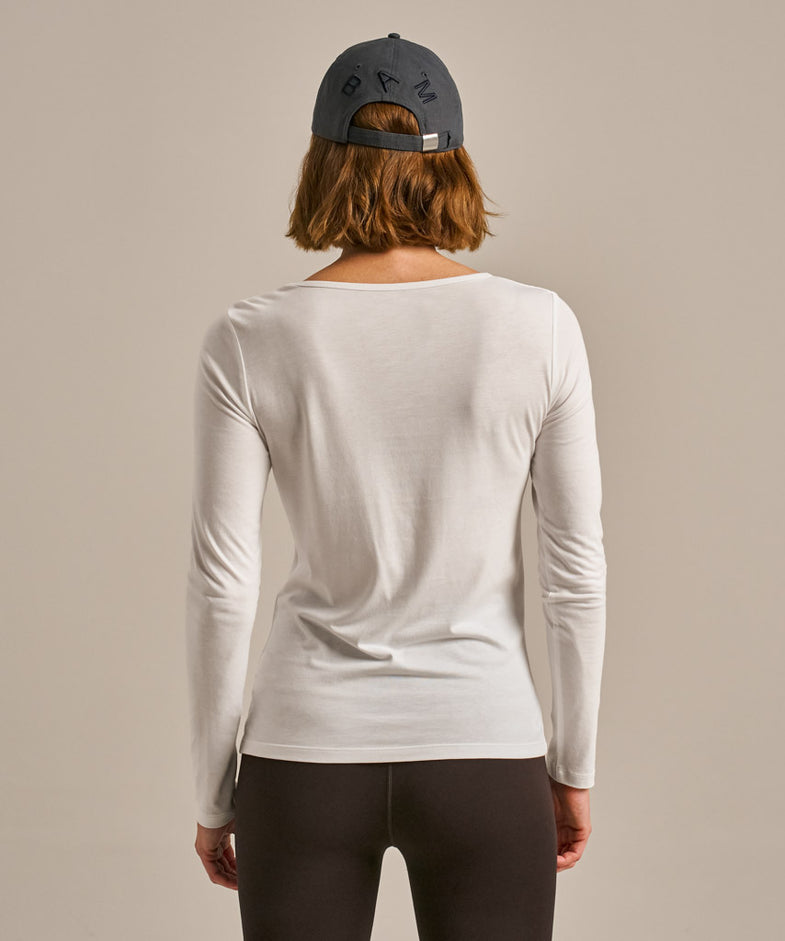 Bam1252 Origin Layering Top White Bam Clothing 3