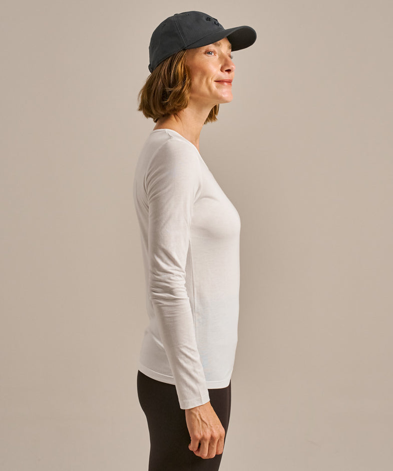Bam1252 Origin Layering Top White Bam Clothing 4