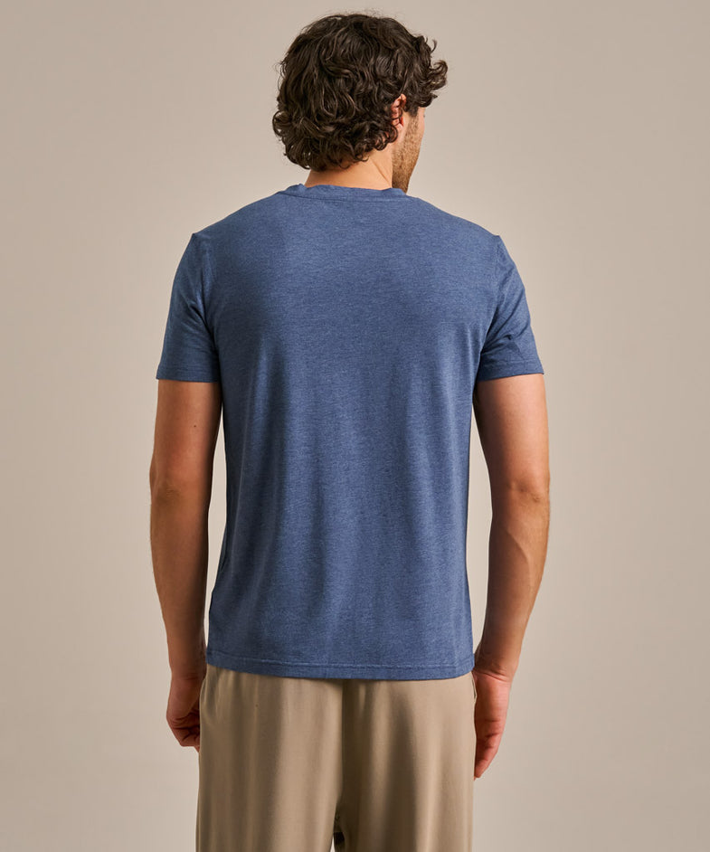 Origin Air Bamboo T-Shirt Coast Blue Marl