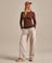 Bam1568 Horizon Luxe Long Sleeve Top Conker Bam Clothing 1