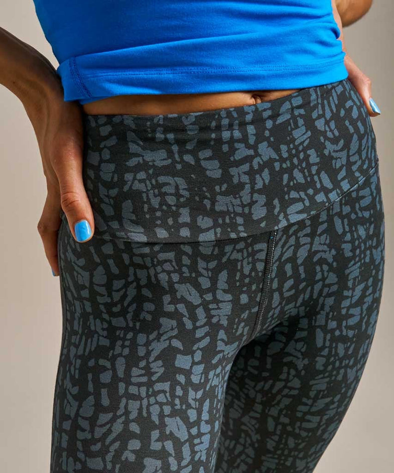 Bam1787 Enduro Sculpting Leggings 78ths Masia Blue Bam Clothing 6