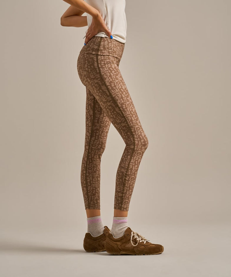 Bam1787 Enduro Sculpting Leggings 78ths Masia Taupe Bam Clothing 4
