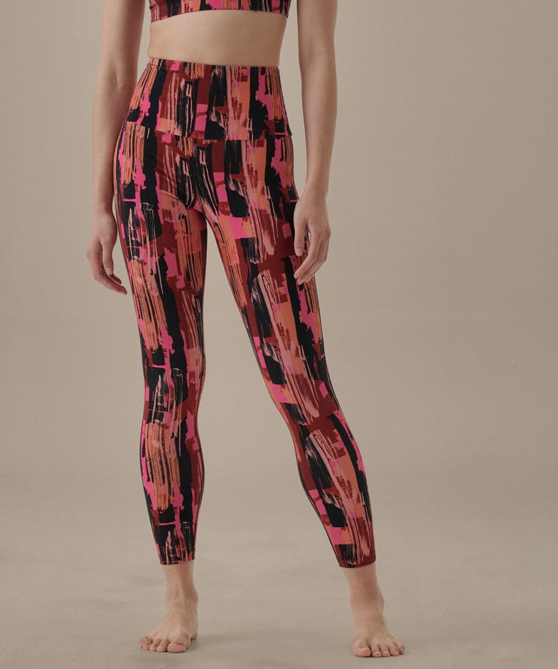 Bam1787 Womens Enduro Leggings Zenith Print Bamboo Clothing 1