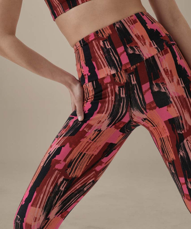 Bam1787 Womens Enduro Leggings Zenith Print Bamboo Clothing 2