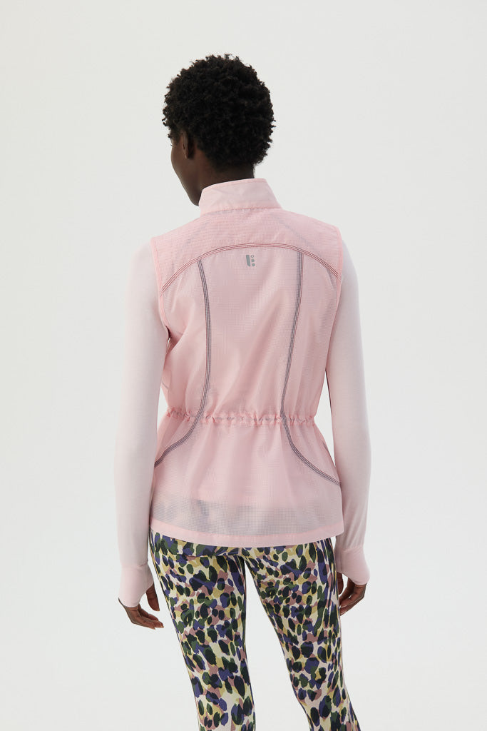 Bam1845 Womens 73 Zero Training Gilet Blossom Bamboo Clothing 4