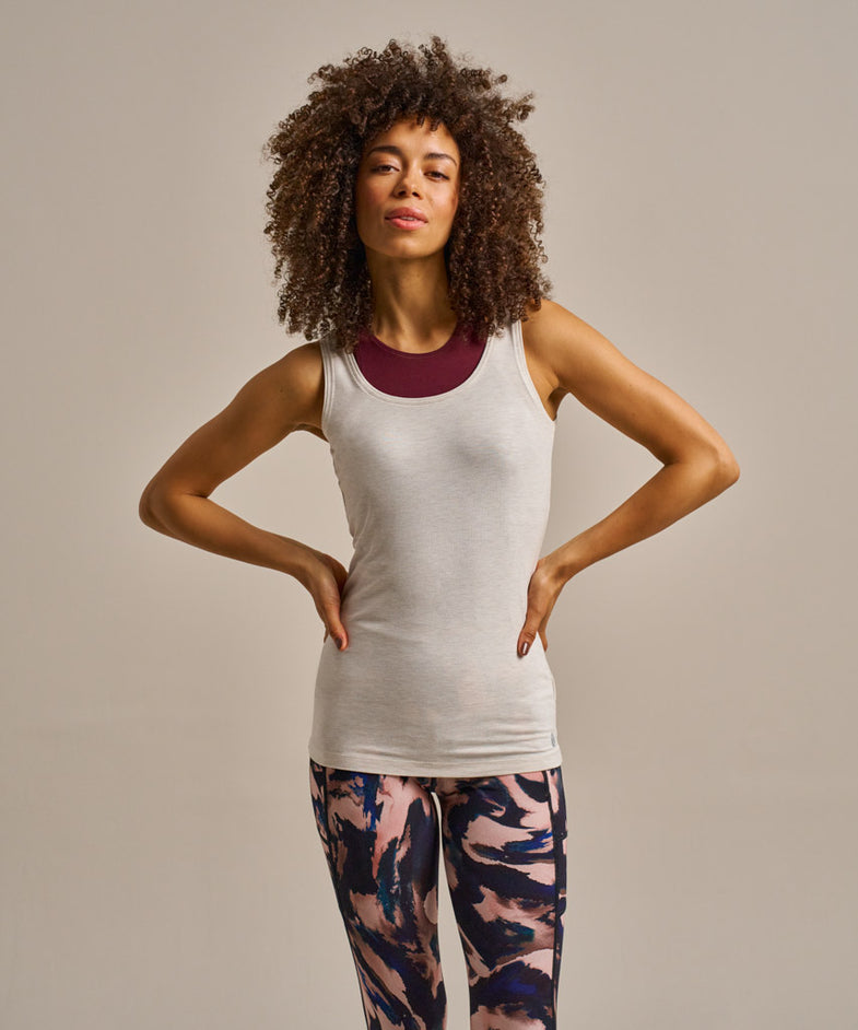 Bam1896 Origin Vest Oatmeal Marl Clothing 1