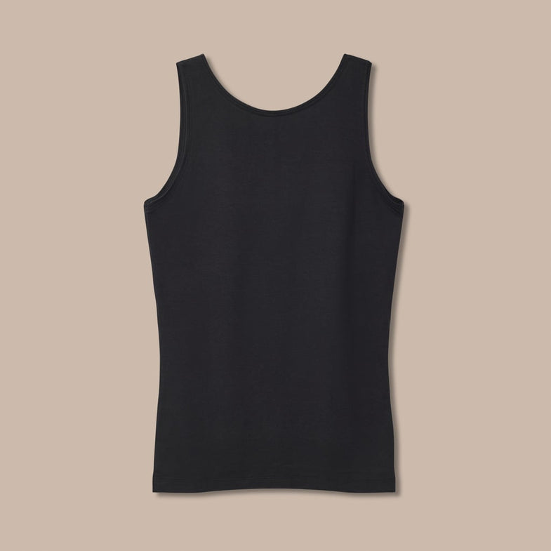 Bam1896 Womens Origin Bamboo Vest Black Bam Clothing 2