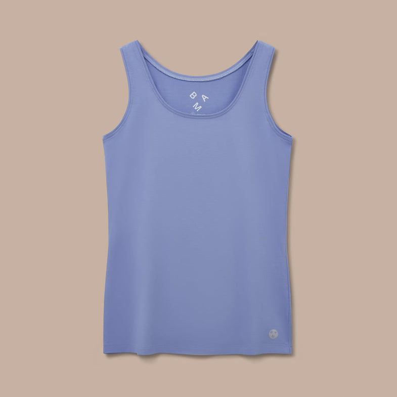 Bam1896 Womens Origin Bamboo Vest Smokey Lavender Bam Clothing 1