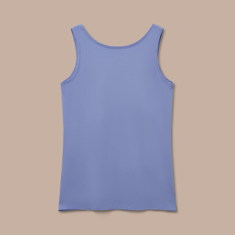 Bam1896 Womens Origin Bamboo Vest Smokey Lavender Bam Clothing 2