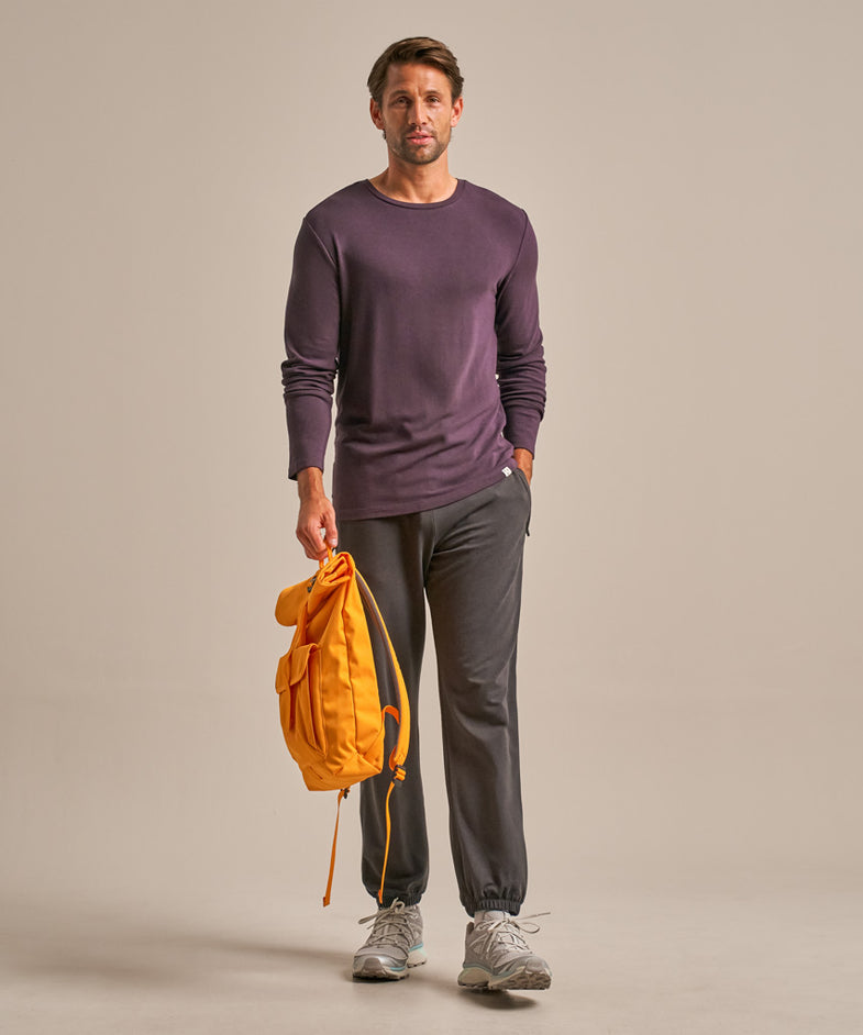 Bam1917 Origin Long Sleeve Top Dark Damson Clothing 1