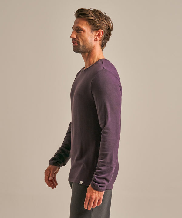 Bam1917 Origin Long Sleeve Top Dark Damson Clothing 3