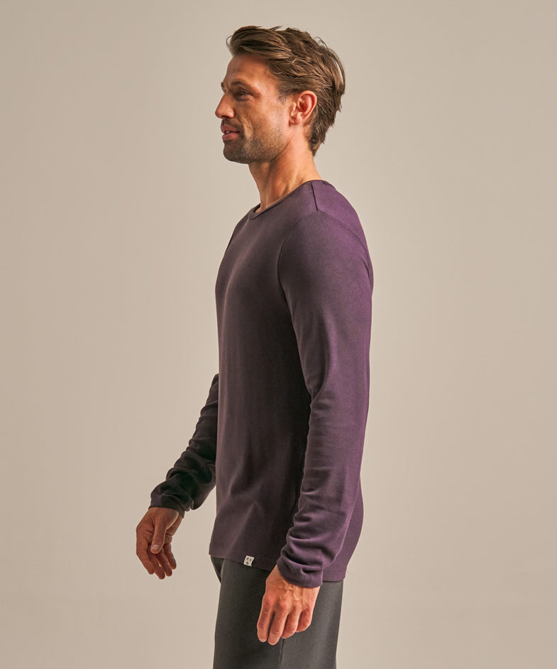 Bam1917 Origin Long Sleeve Top Dark Damson Clothing 3