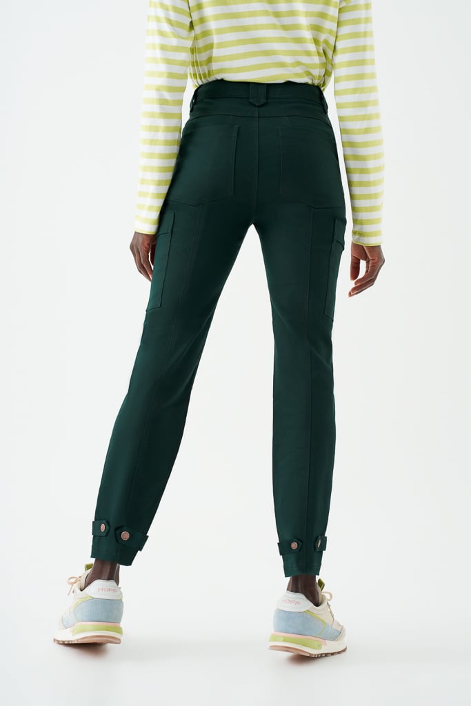 Bam1975 Agallea Slim Leg Cargo Trousers Ivy Bamboo Clothing 4