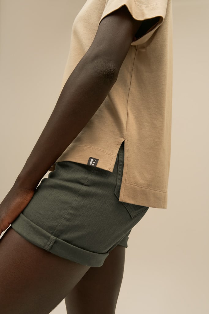 Bam2064 Boxy V Yoga T Shirt Neutral Bamboo Clothing 3