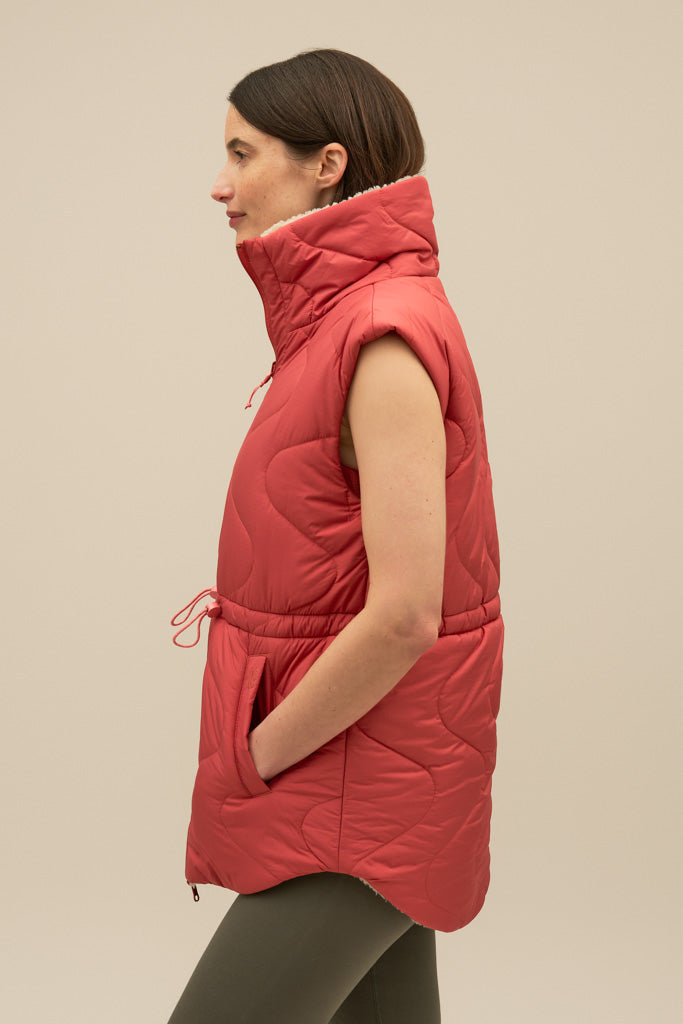 Bam2098 74 Zero Flip Gilet Sienna Slate Bamboo Clothing 4