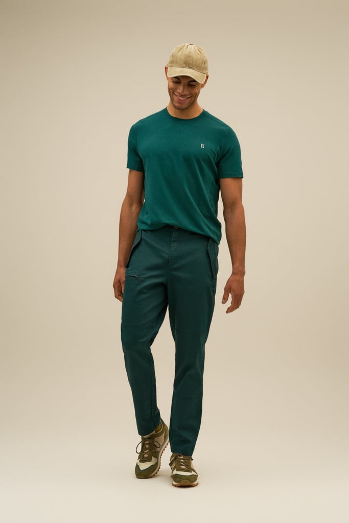 Bam2130 Cole Heavyweight Adventure Trousers Moss Green Bamboo Clothing 1