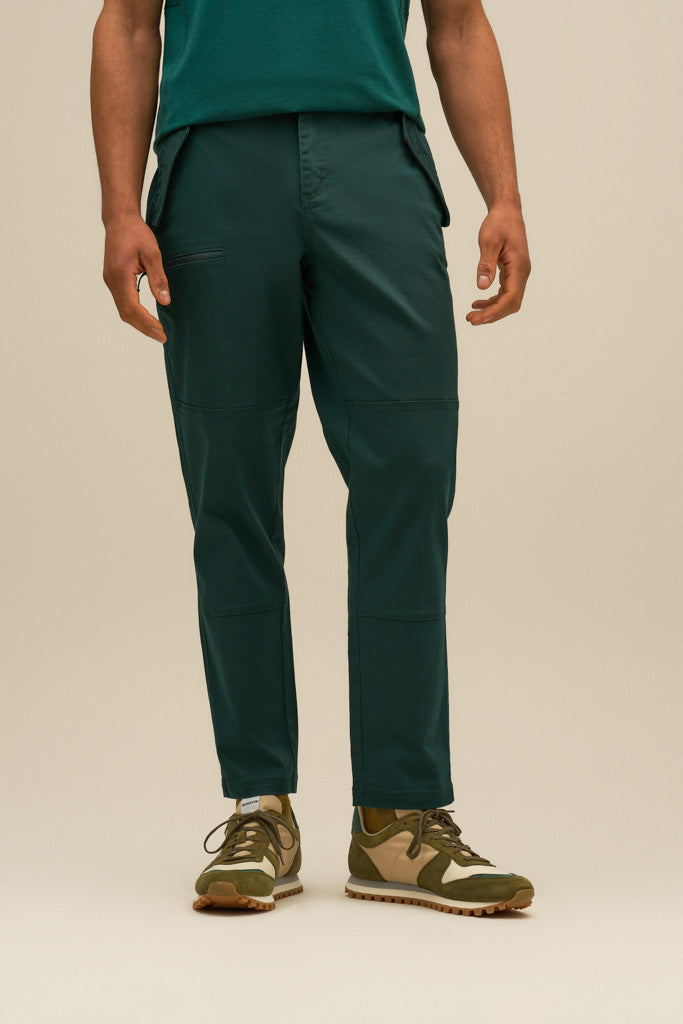 Bam2130 Cole Heavyweight Adventure Trousers Moss Green Bamboo Clothing 2