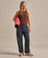 Bam2157 Tie Back Yoga Vest Conker Bam Clothing 1