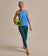 Bam2157 Tie Back Yoga Vest Periwinkle Bam Clothing 1