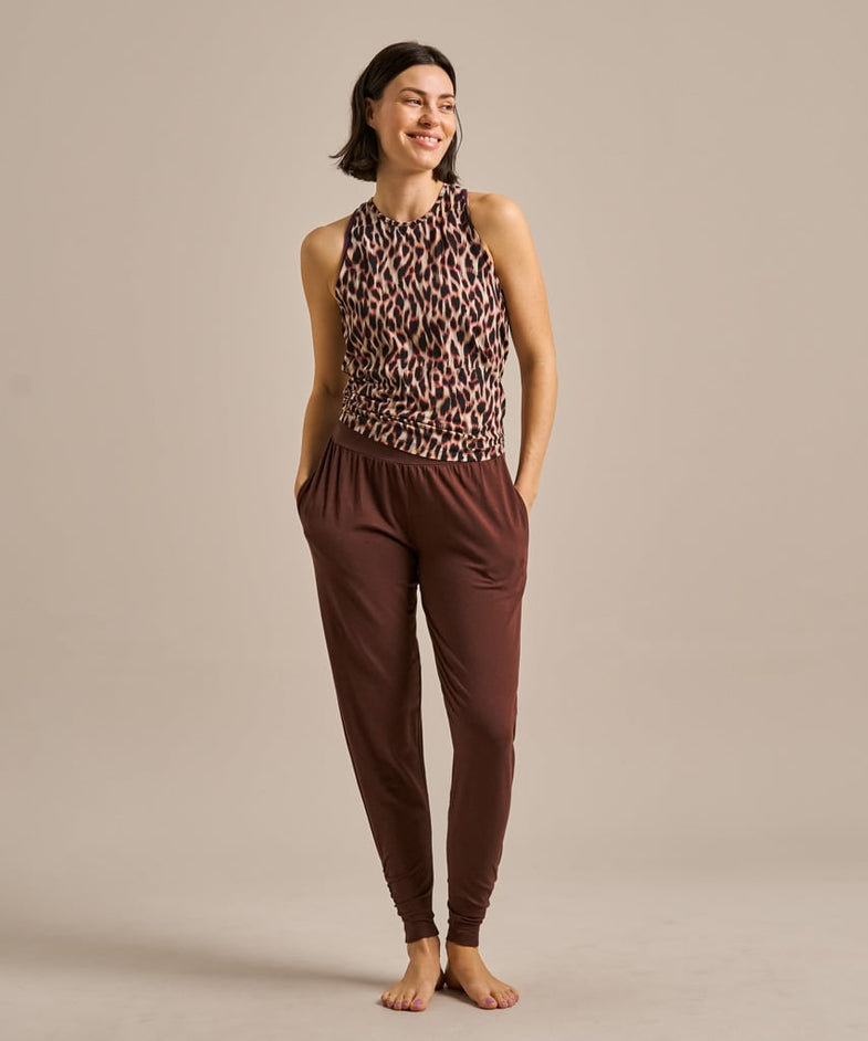 Bam2157 Yoga Vest Animal Coral Glow Bam Clothing 6
