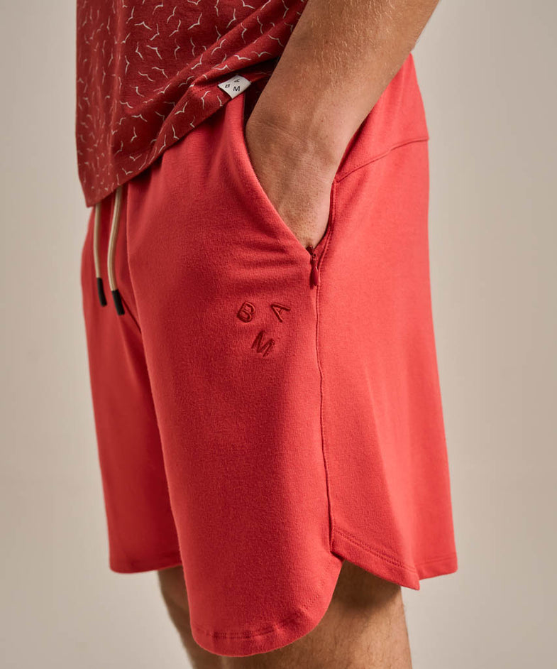 Bam2185 Brook Active Sweat Shorts Baked Apple Bam Clothing 6