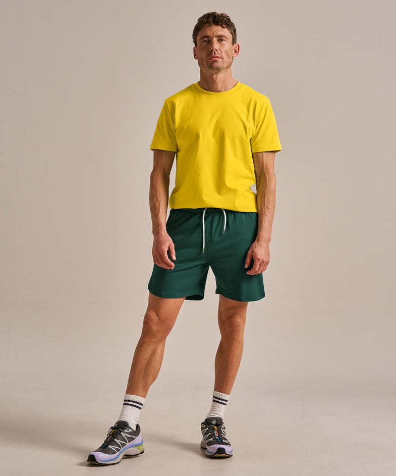 Bam2185 Brook Active Sweat Shorts Deep Emerald Bam Clothing 6