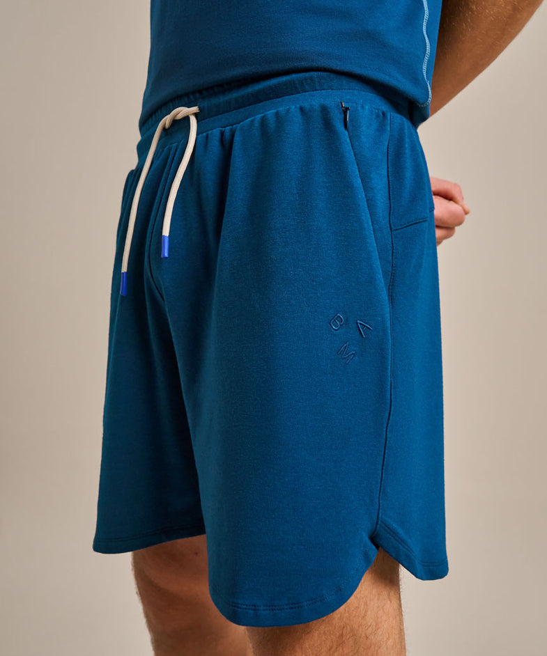 Bam2185 Brook Active Sweat Shorts Ocean Teal Bam Clothing 5