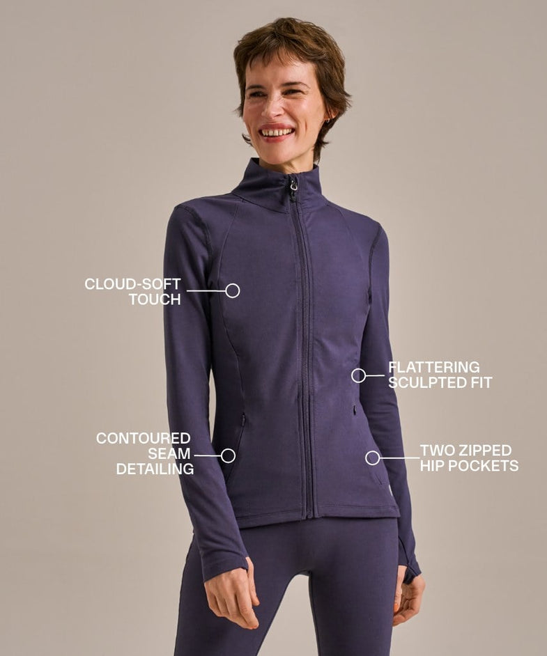 Bam2193 Enduro Training Jacket Mink Bamboo Clothing