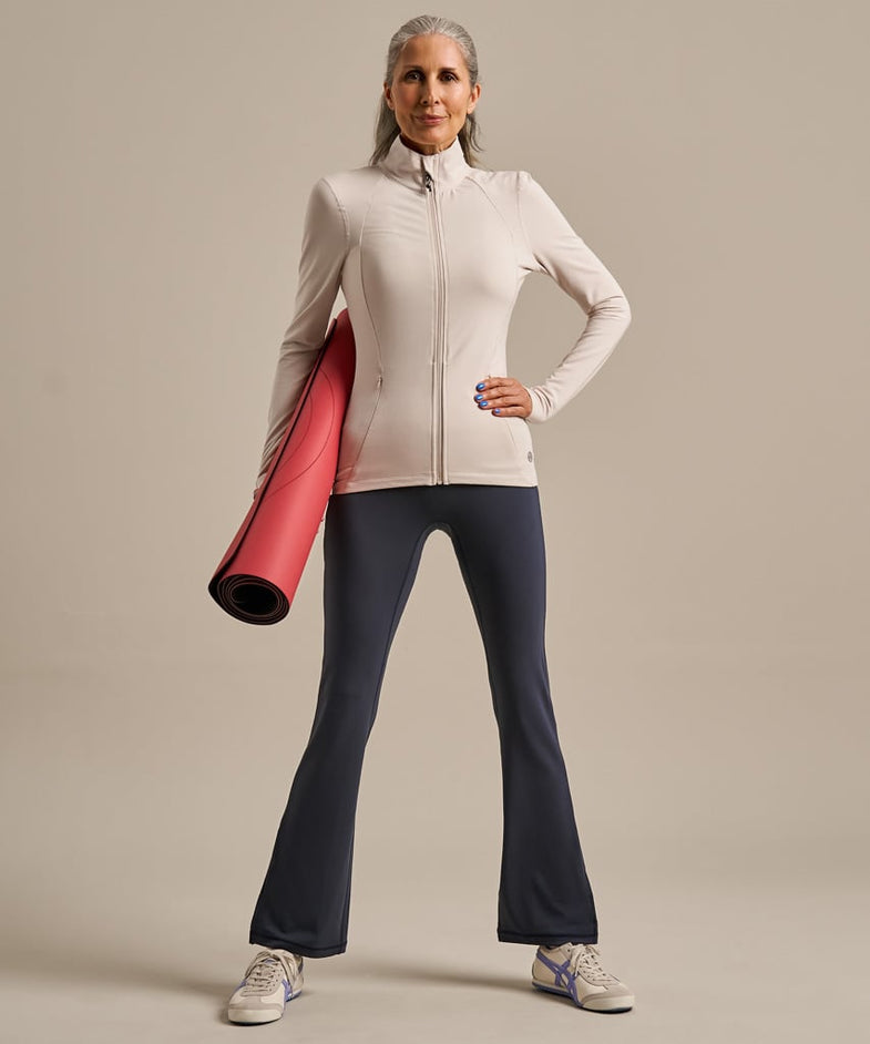 Bam2193 Sculpting Training Top Oyster Bam Clothing 1