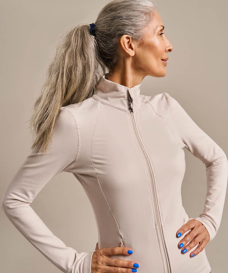 Bam2193 Sculpting Training Top Oyster Bam Clothing 6