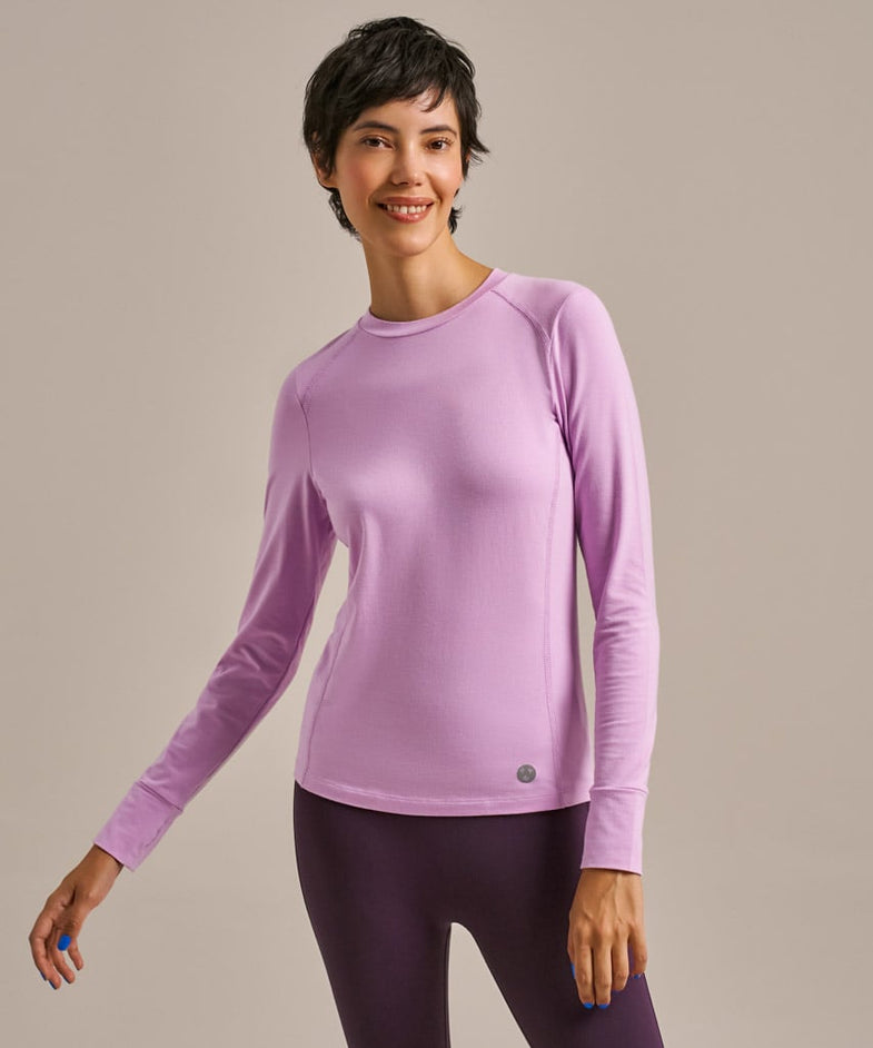 Bam2243 Sudbrook Slim Fit Base Layer Orchid Bam Clothing 2