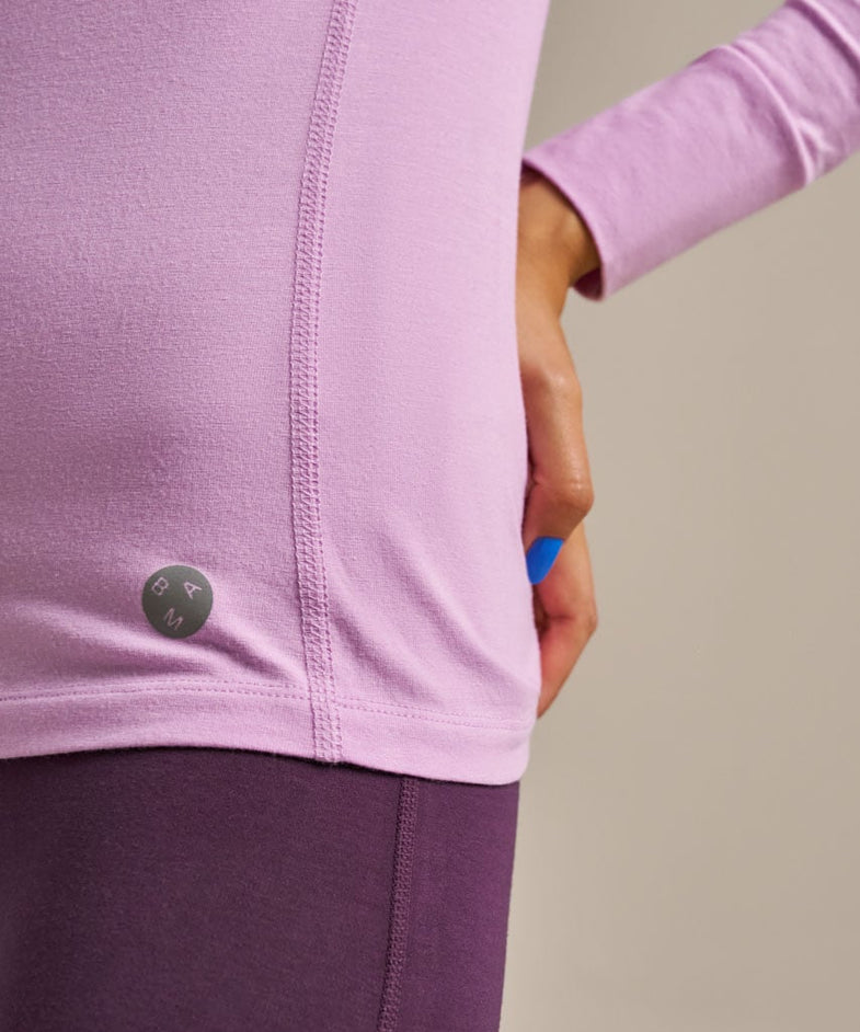 Bam2243 Sudbrook Slim Fit Base Layer Orchid Bam Clothing 5