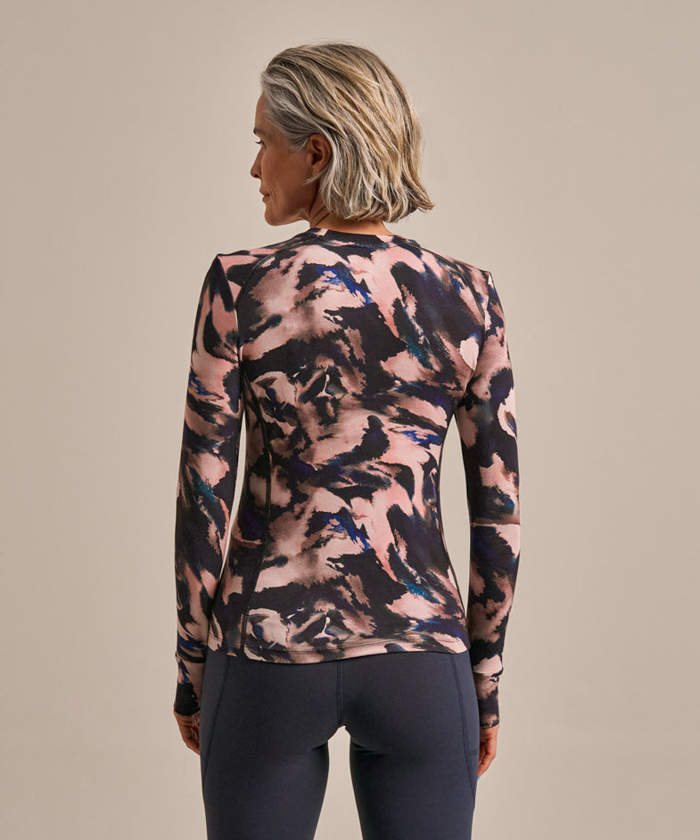 Bam2243 Sudbrook Slim Fit Baselayer Cirrus Print Clothing 4