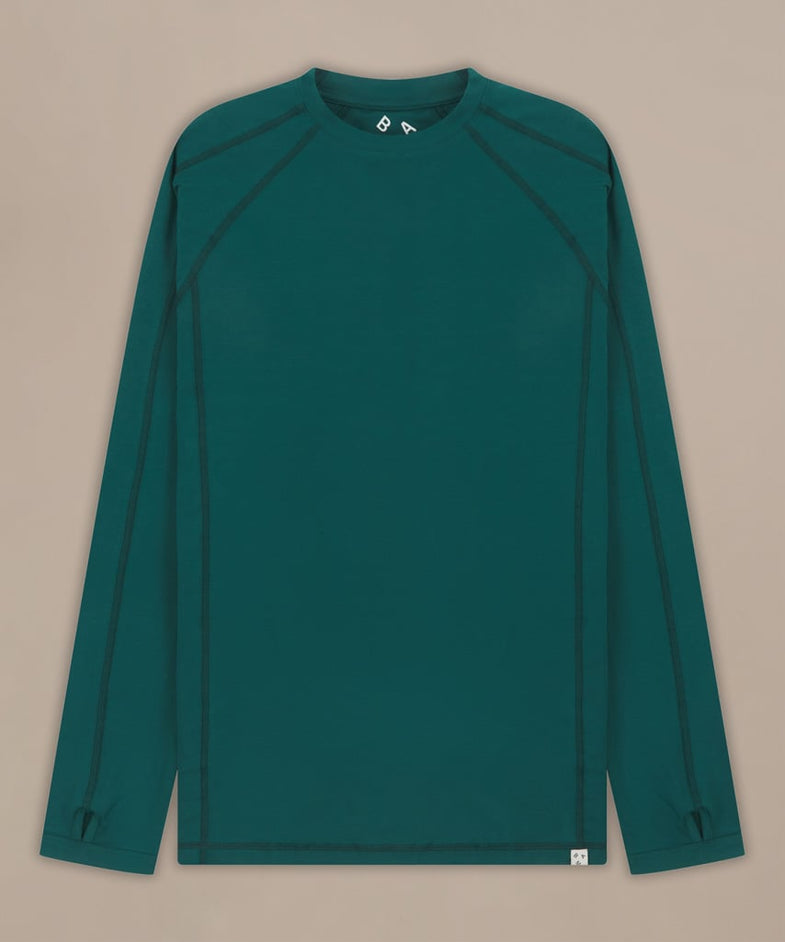 Bam226 Reflex Bamboo Base Layer Evergreen Bam Clothing 1