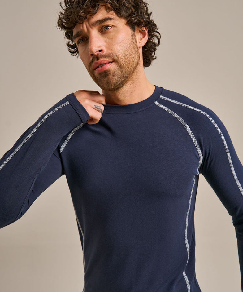 Bam226 Reflex Bamboo Base Layer Navy Bam Clothing 6