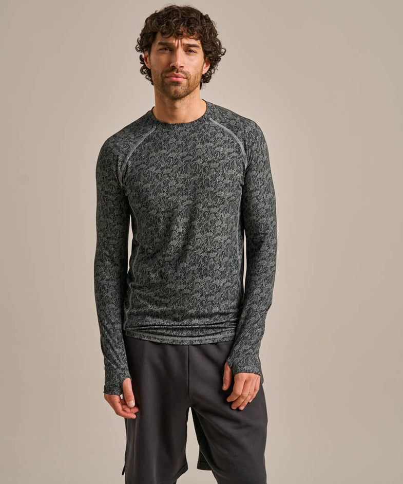 Bam226 Reflex Base Layer Seaweed Grey Mix Bam Clothing 2