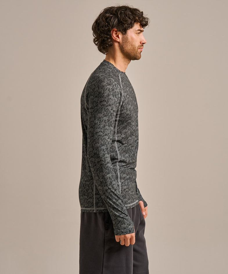 Bam226 Reflex Base Layer Seaweed Grey Mix Bam Clothing 3