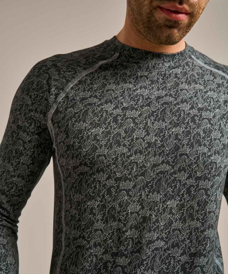 Bam226 Reflex Base Layer Seaweed Grey Mix Bam Clothing 5