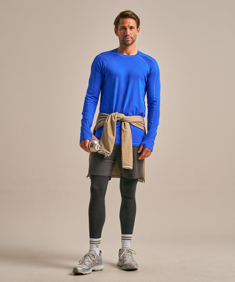 Bam226 Reflex Crew Neck Baselayer Amparo Blue Clothing 7