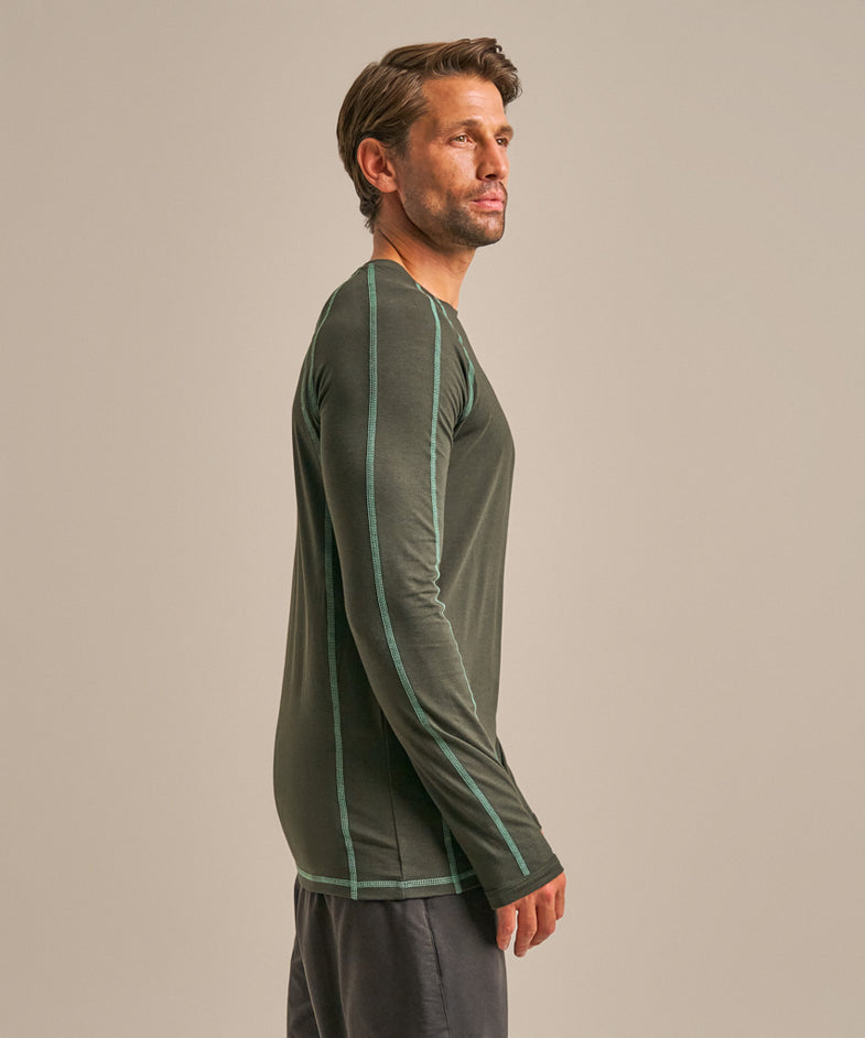 Bam226 Reflex Crew Neck Baselayer Juniper Clothing 3