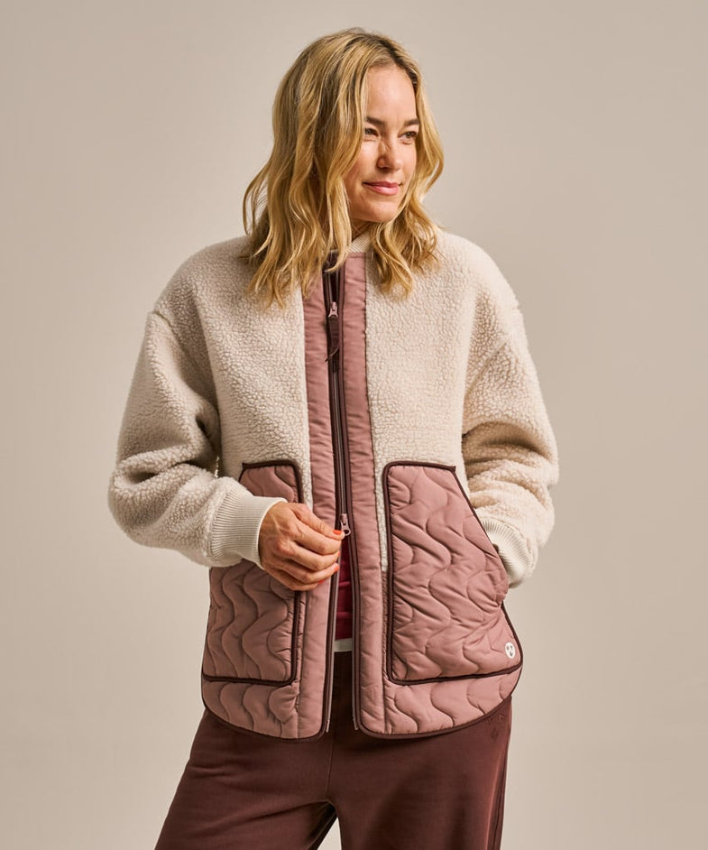 Bam2328 74 Zero Fleece Bomber Oat Clothing 1