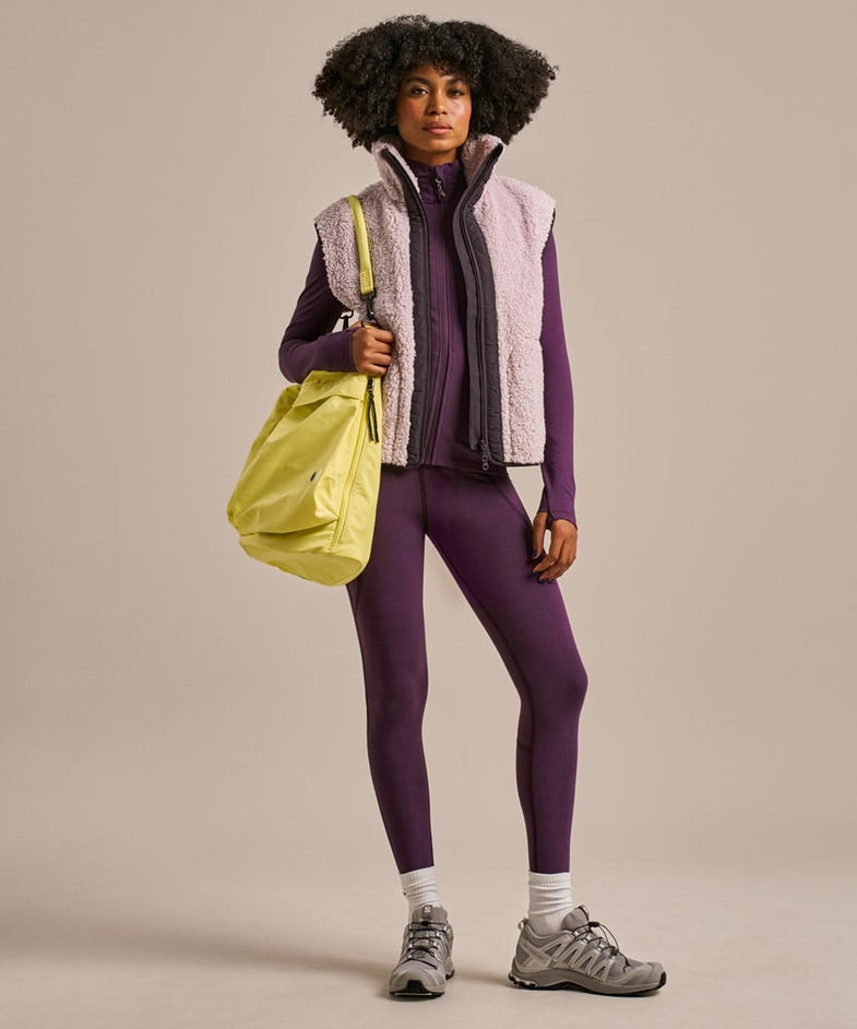 Bam2331 73 Zero Boxy Fleece Gilet Dusk Bam Clothing 1