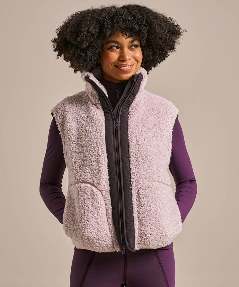 Bam2331 73 Zero Boxy Fleece Gilet Dusk Bam Clothing 2