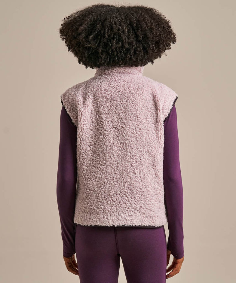 Bam2331 73 Zero Boxy Fleece Gilet Dusk Bam Clothing 4